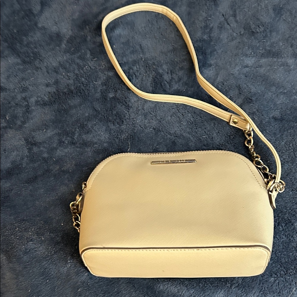 Steve Madden Cream Crossbody Bag